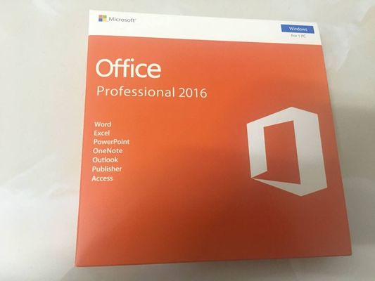 Σπίτι του Microsoft Office 2016 παραθύρων και επιχειρησιακή λιανική συσκευασία