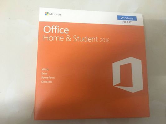 1pc σπίτι του Microsoft Office 2016 πακέτων και λιανικό κλειδί σπουδαστών